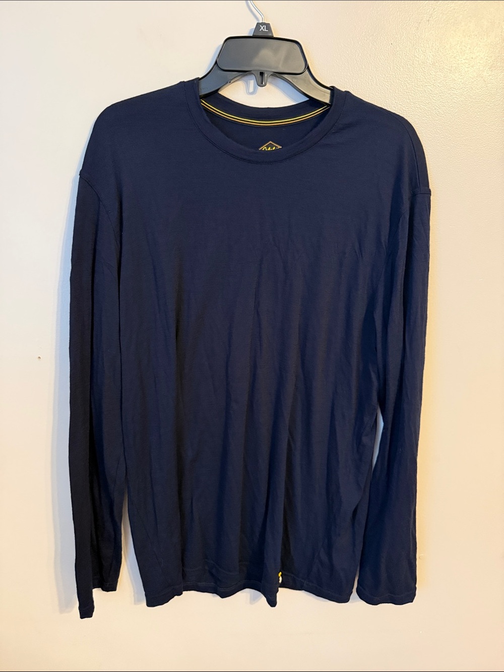 Cabela's + Icebreaker Merino 100% Wool Men's Long Sleeve Base Layer Blue XL
